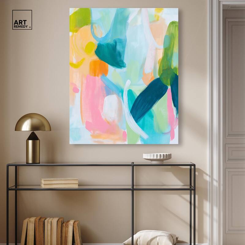 Layered Lush II Canvas by Art Remedy, Gallery Wrapped