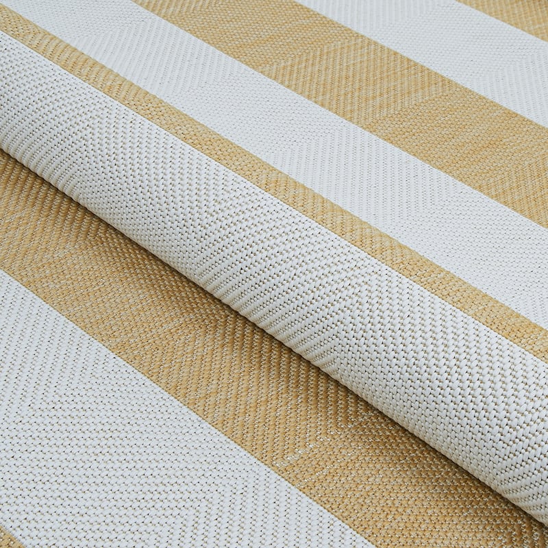 Dream Decor Rugs Hampton Striped Indoor Outdoor Area Rug