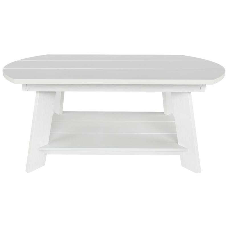 Vineyard HIPS Outdoor Eco-Friendly Coffee Table and Side Tables (3-Piece Set)