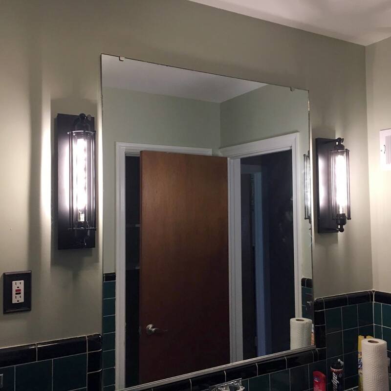 YANSUN 1-Light Metal Cage Wall Sconces Modern Wrought Iron Wall Lamp for Bedside Bar Restaurant - 3.94in.