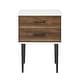 preview thumbnail 62 of 65, Middlebrook Notto Mid-Century 2-Drawer Nightstand