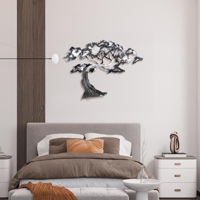 Silver Tree Wall Art