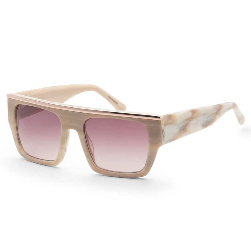 L.A.M.B. Women's 51mm Tan Marble Sunglasses