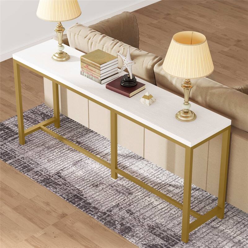 Narrow Long Entryway Table Sofa Table Console Table