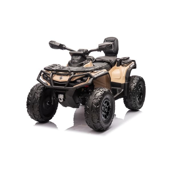 slide 2 of 20, Can Am Outlander 24V Ride on ATV