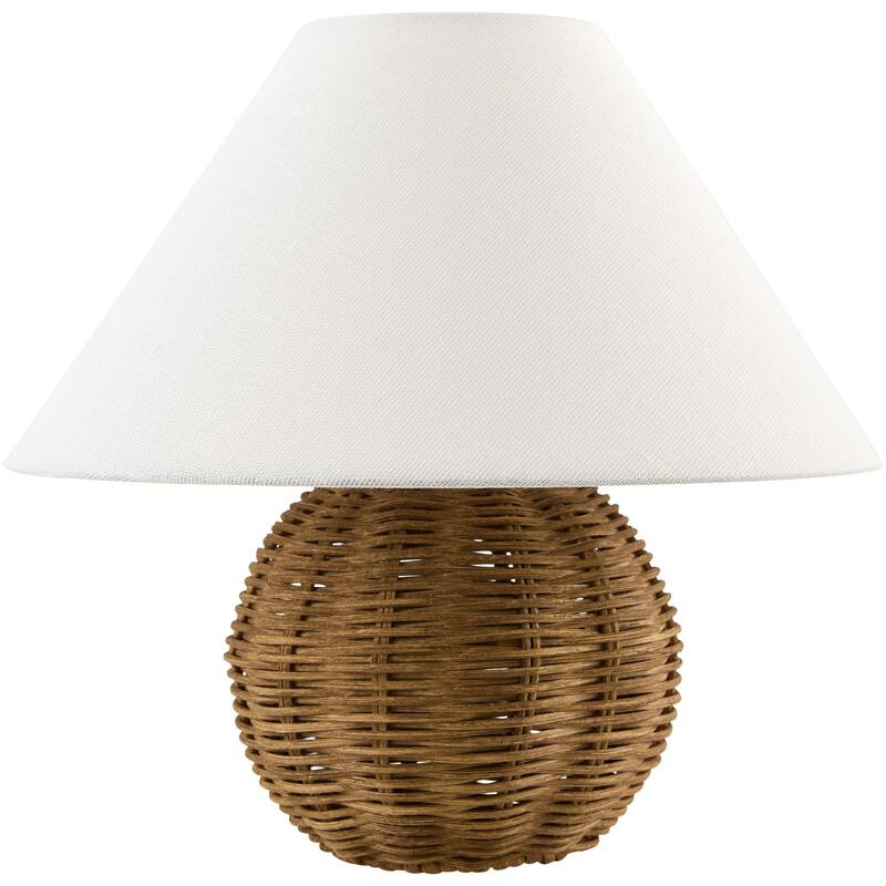 Livabliss Bajo Traditional Accent Table Lamp - 10"H x 10"W x 10"D