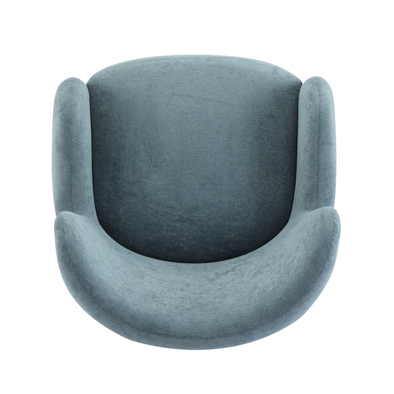 Bacho Fabric Wingback Accent Chair by Christopher Knight Home
