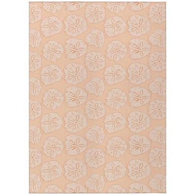 Indoor/ Outdoor Surfside Starfish Washable Rug New