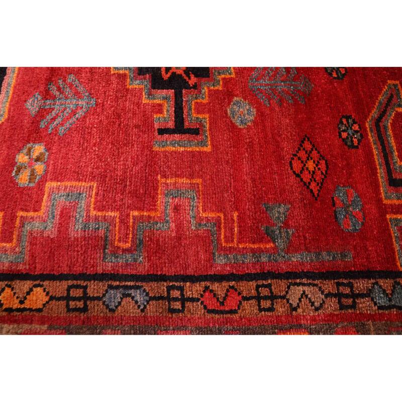 ECARPETGALLERY Hand-knotted Konya Anatolian Red Wool Rug - 4'4 x 7'5