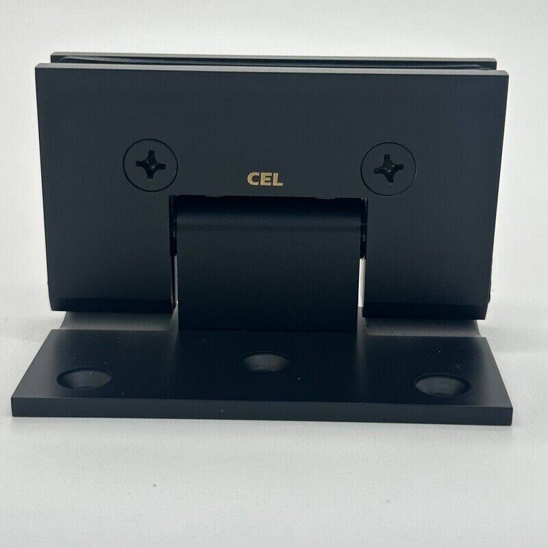 CEL Wall Mount Offset Back Plate Hinge for Frameless Shower Door