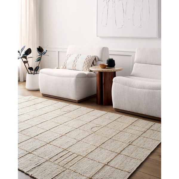 slide 2 of 20, Abigale Transitional Checkered Wool Area Rug