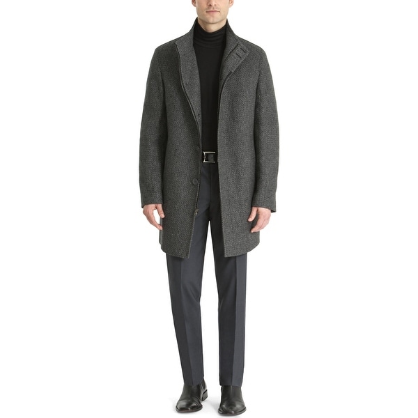 calvin klein mens car coat