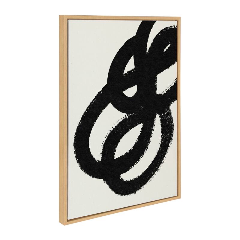 Kate and Laurel Sylvie Path Framed Canvas by Rocket Jack