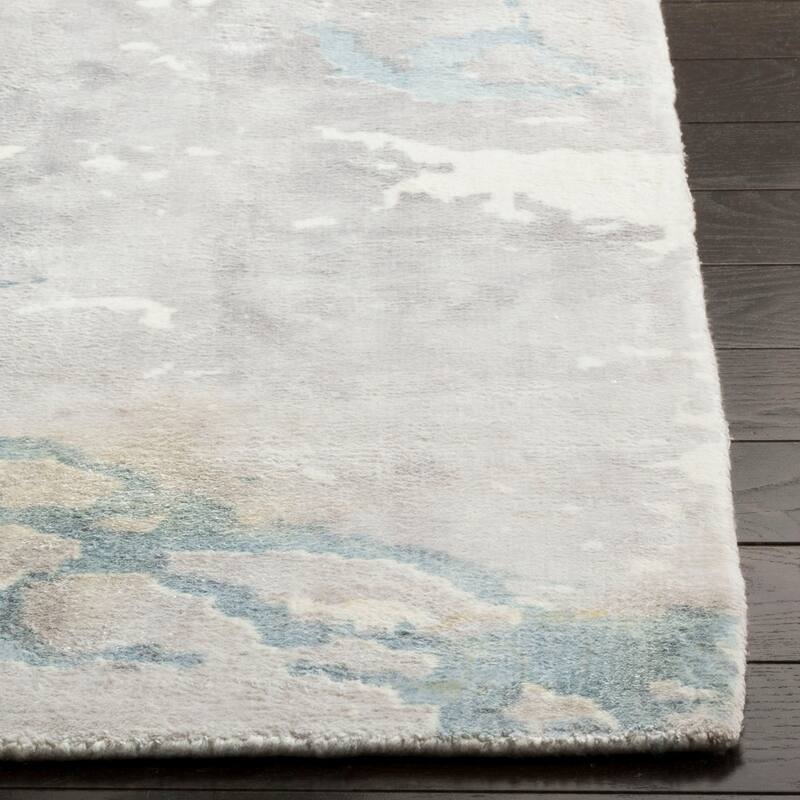 SAFAVIEH Handmade Mirage Oanh Modern Abstract Viscose Rug