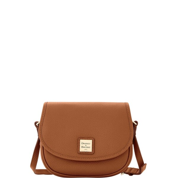 Dooney & Bourke Pebble Grain Hallie (Introduced by Dooney & Bourke at $188 in Sep 2016) - Bark