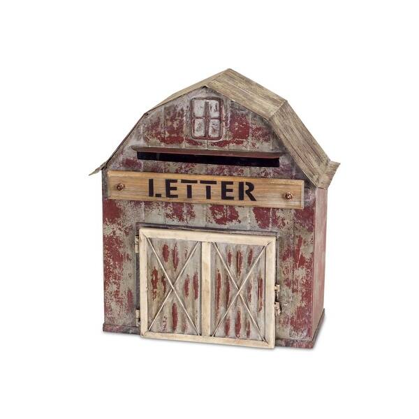 Shop 14 5 Tortilla Brown And Berry Red Distressed House Shaped