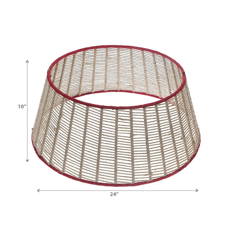 Christmas Jute Tree Collar