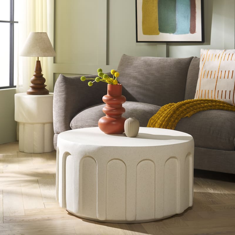 SAFAVIEH Nikolaus Coffee Table (Fully Assembled) - 30"W x 30"D x 14"H