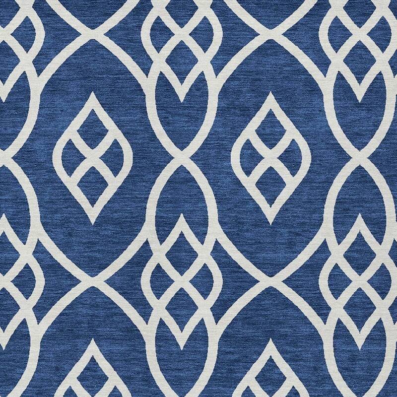 HomeRoots Trellis Transitional Rectangle Outdoor Rug