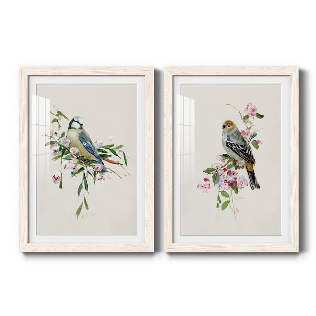 Spring Song Blue Bird-Premium Framed Print - Ready to Hang