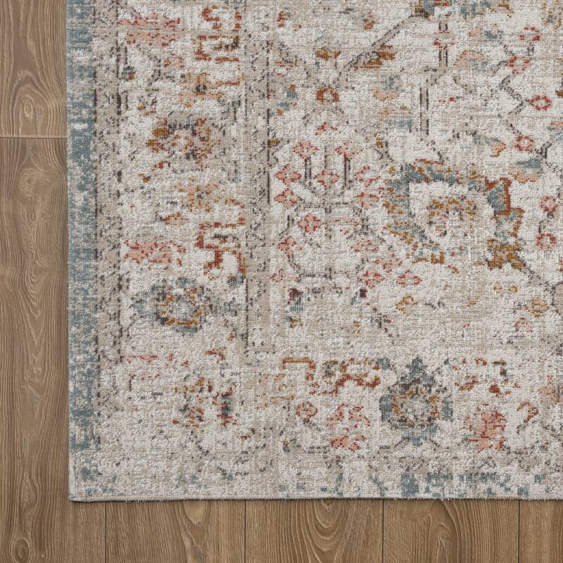 Sevita Caramel Botanical Area Rug