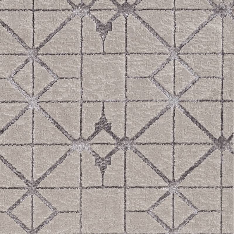 Silver Orchid Monel Starlight Contemporary Rug