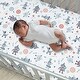 preview thumbnail 5 of 8, Bedtime Originals Robbie Robot Blue Nursery 5-Piece Baby Crib Bedding Set