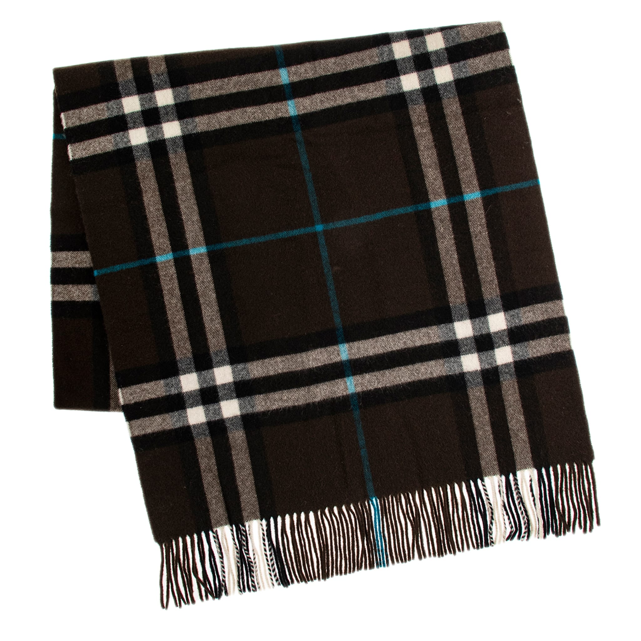 Burberry Check Oversized Cashmere Scarf - Overstock - 43097759