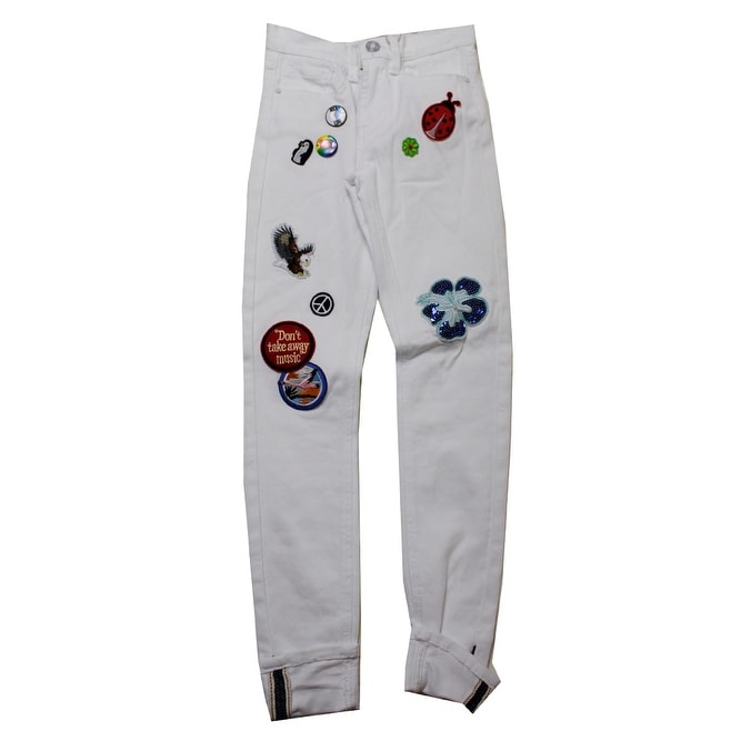 indigo rein white jeans