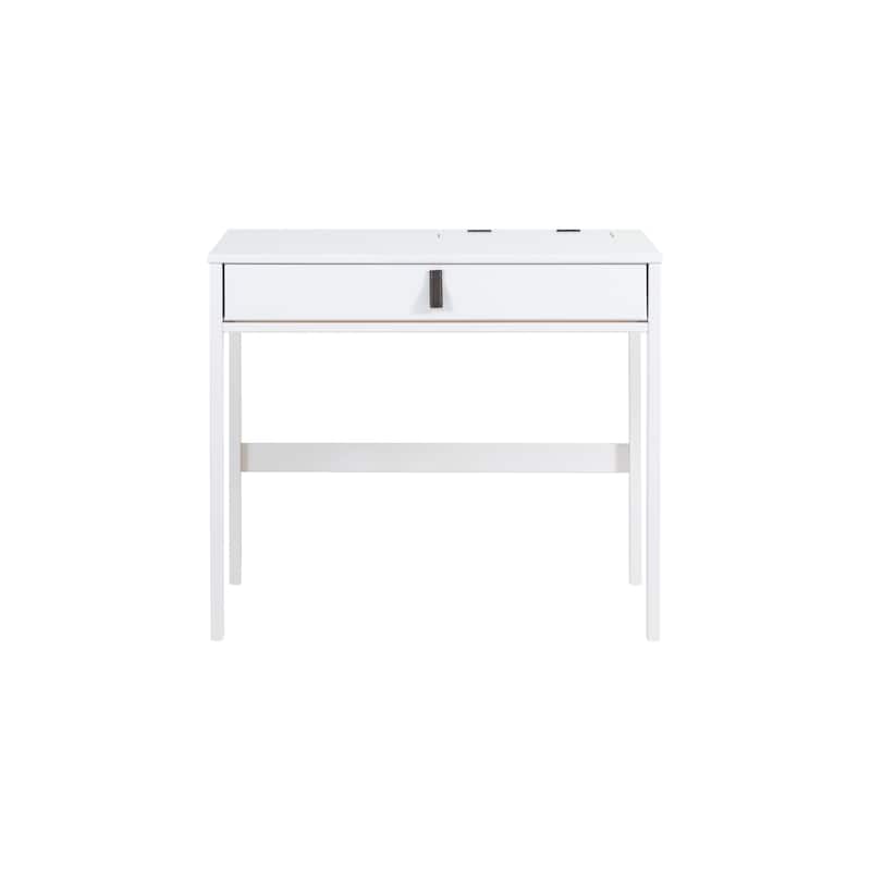 Copper Grove Rivne Modern Sturdy Home Office Wood Desk with Drawers and Compartments