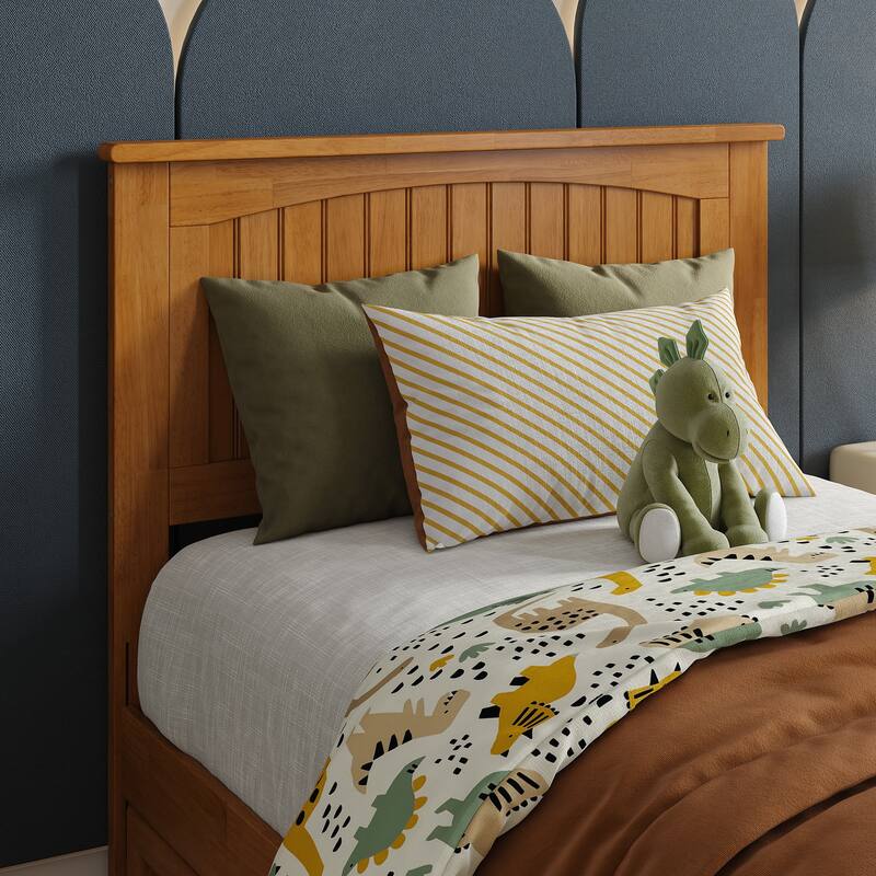 Malta Platform Bed with Panel Footboard and Storage Drawers