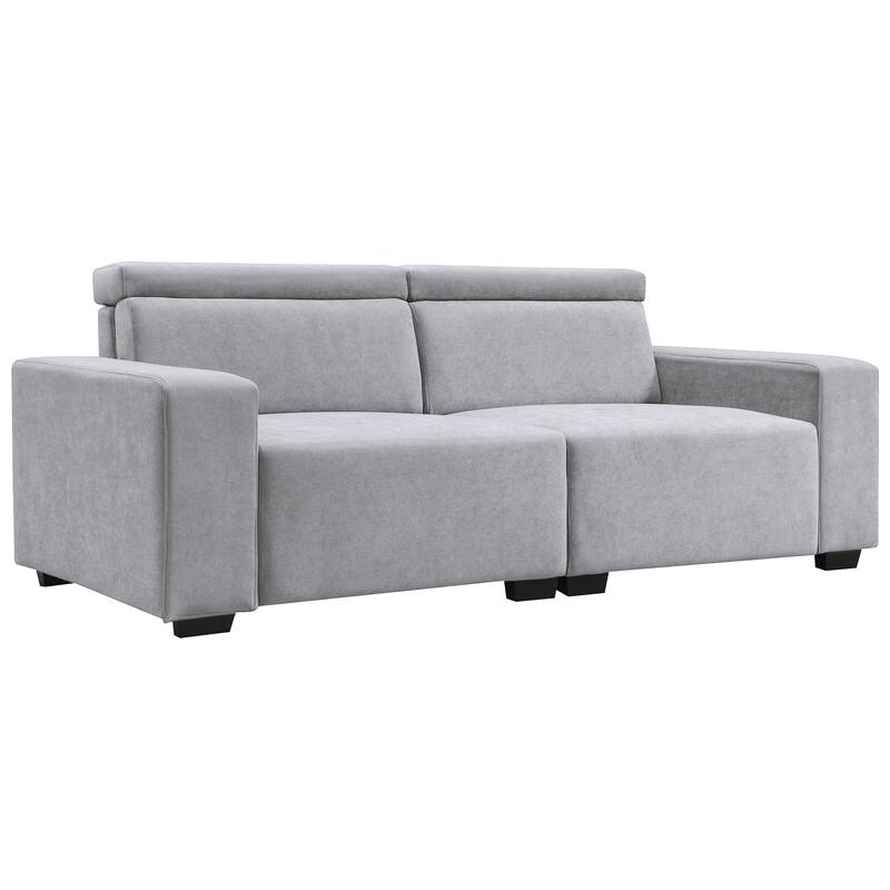 Kata Spacious and Comfortable Velvet Loveseat for Living Room