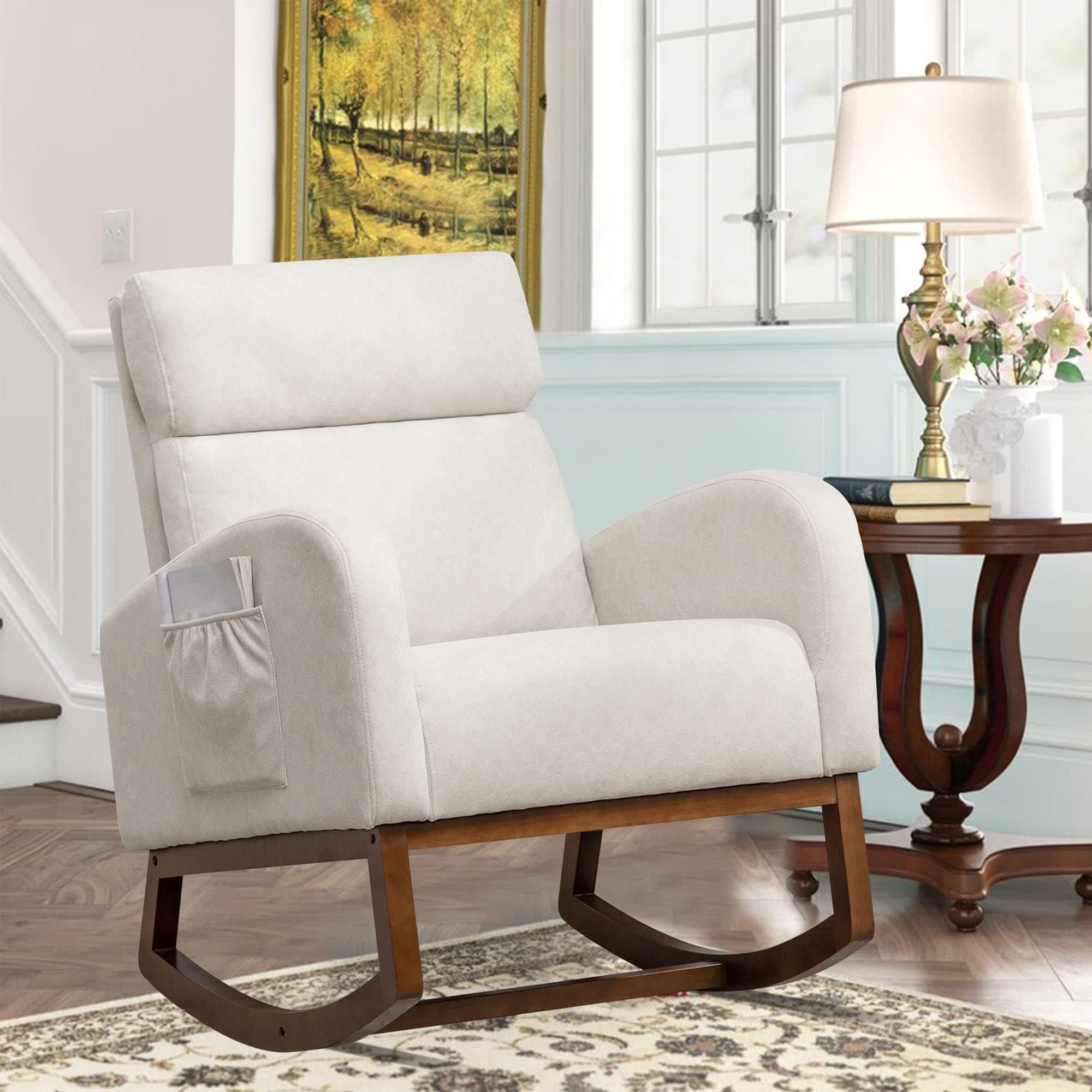 Nola rocking chair & ottoman clearance