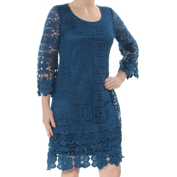 alfani crochet dress