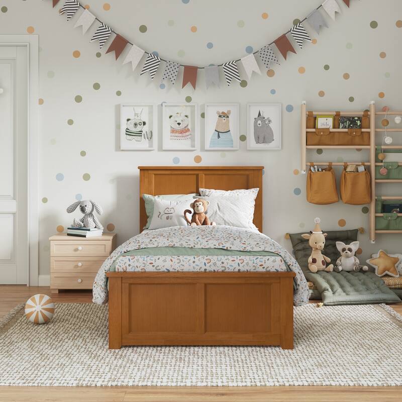 AFI, Madison Foundation Bed with Matching Footboard