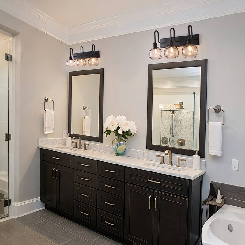3-Light Dimmable Bathroom Vanity Light