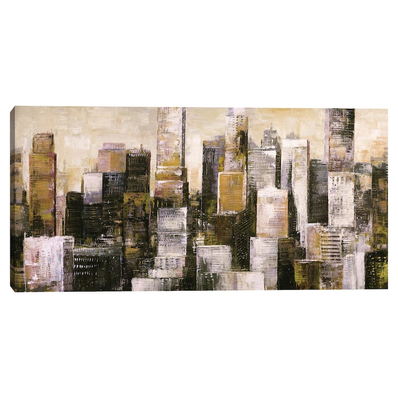City Gold I by Sandy Doonan Canvas Art Print