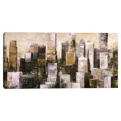 City Gold I by Sandy Doonan Canvas Art Print