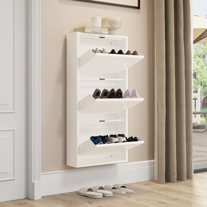 3-4Tier Shoe Rack Storage Organizer - 3 Tier
