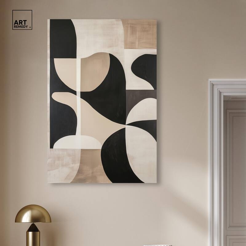 Disc Dynamics Canvas by Art Remedy, Gallery Wrapped