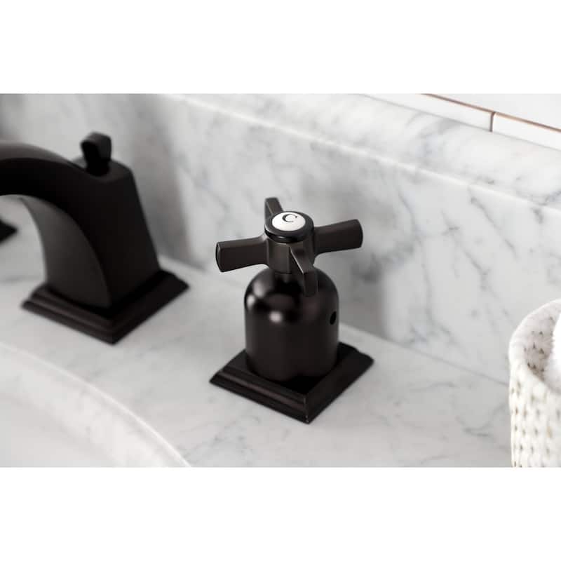Kingston Brass Millennium 1.2 GPM Widespread Bathroom Faucet with