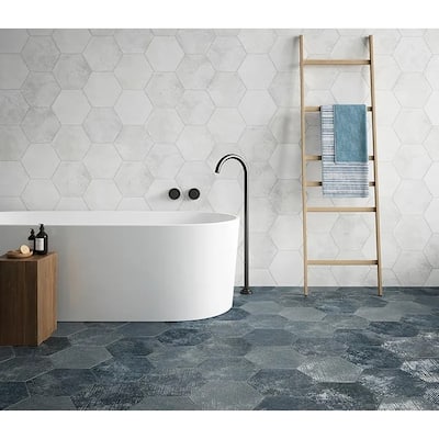 Apollo tile 9" x 11" Zenith Matte Soft White Porcelain Tile (8.07 sq ft/case) - 16 Pack