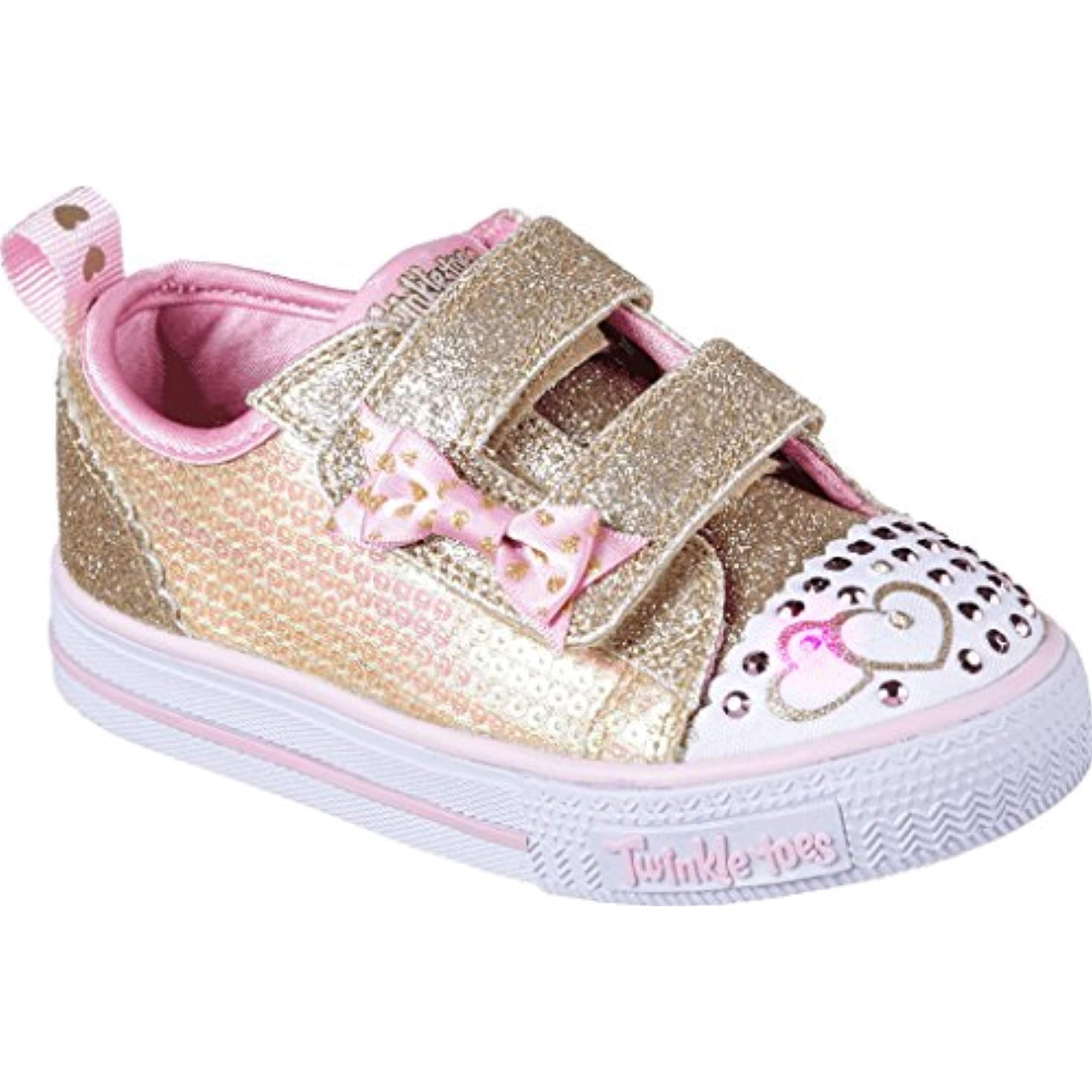 gold twinkle toes