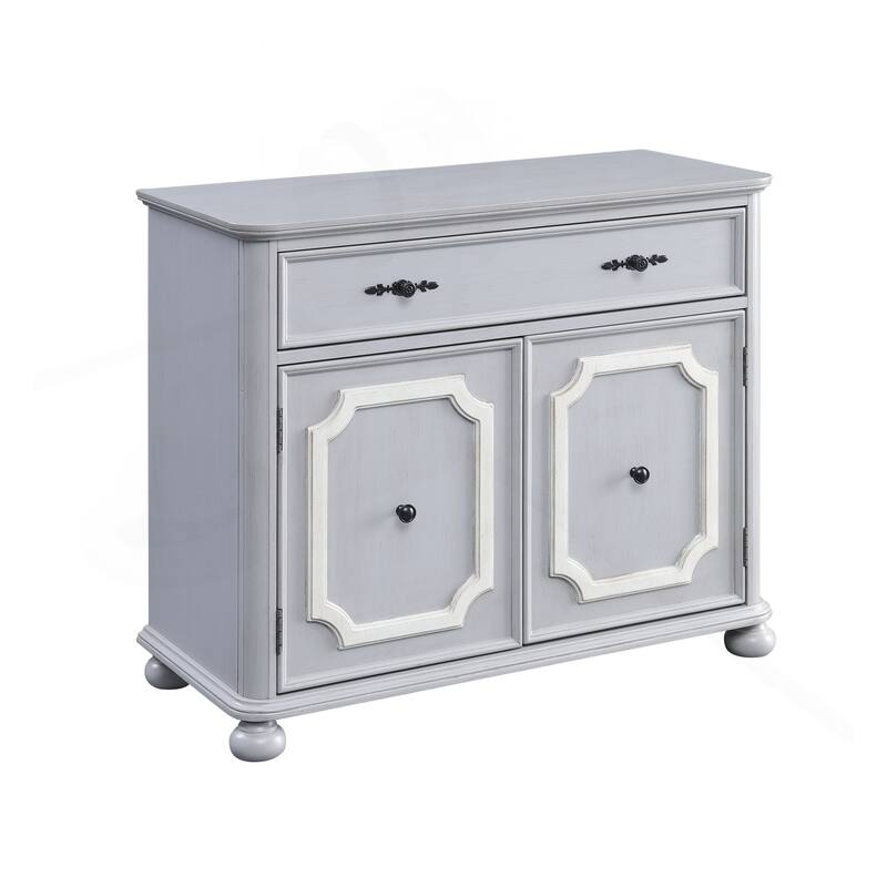 Versatile Double-Door Cabinet with Multiple Storage Options for Home Organization