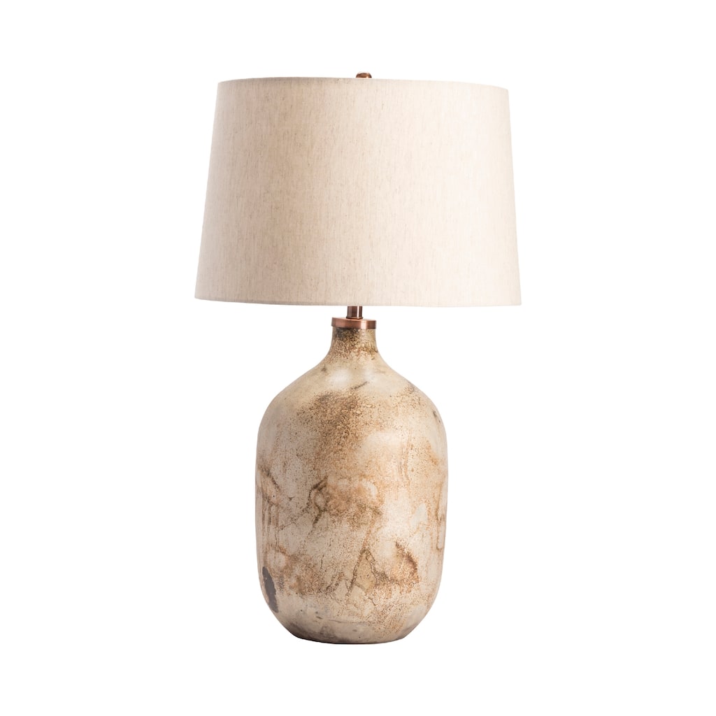 Chambers Glass 31" Table Lamp - 18"x18"x31"