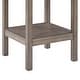 preview thumbnail 10 of 10, CorLiving Tuscany Washed Grey Counter Height Dining Set 5pc