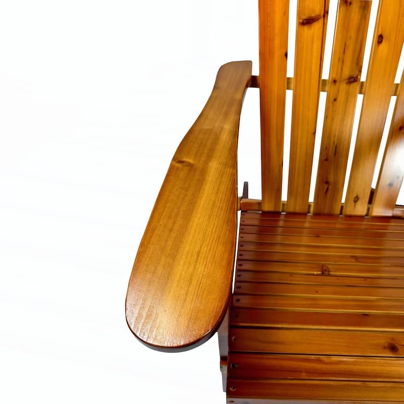 Outdoor or indoor Wood Adirondack chair, foldable, OAK