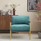 Option Gold and Teal Blue