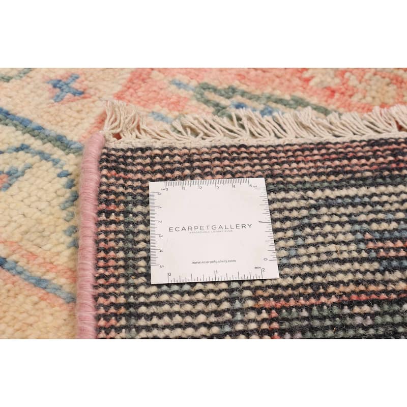 ECARPETGALLERY Hand-knotted Jules Serapi Coral Wool Rug - 8'1 x 9'10