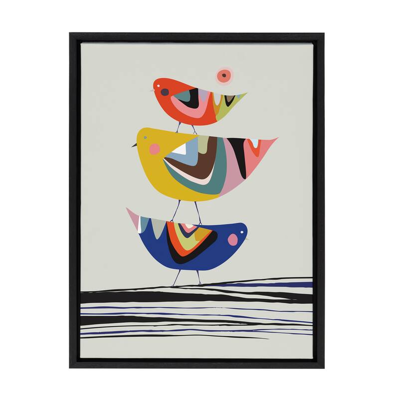 Kate and Laurel Sylvie The Family Tree Framed Canvas By Rachel Lee